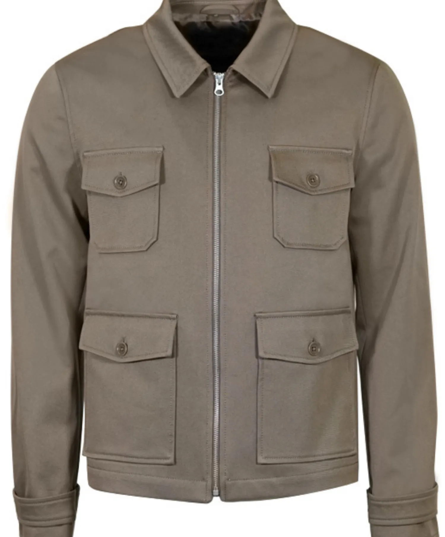 Homme Bruce Field Blouson Gilles pur coton épais