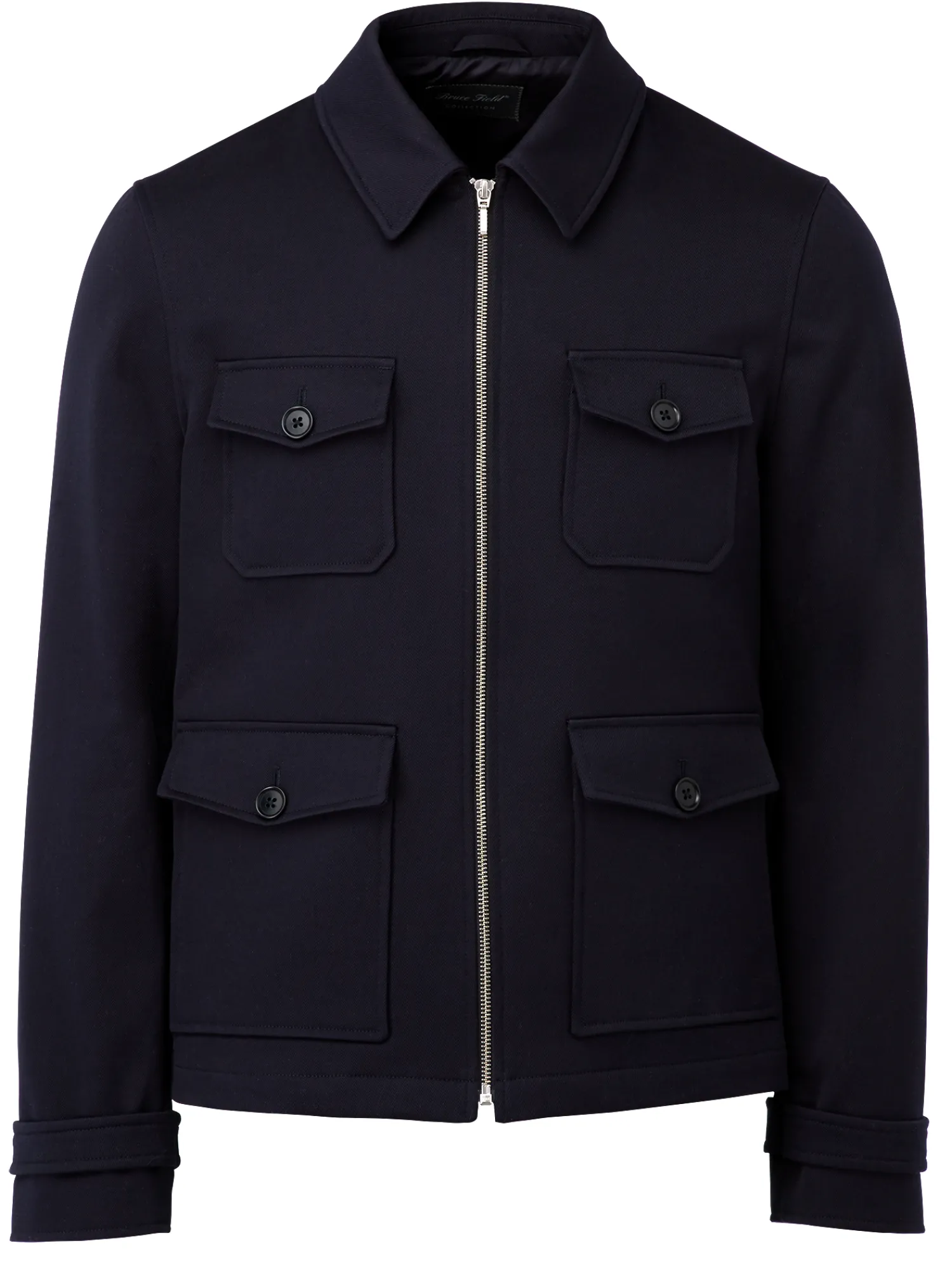 Homme Bruce Field Blouson Gilles pur coton épais