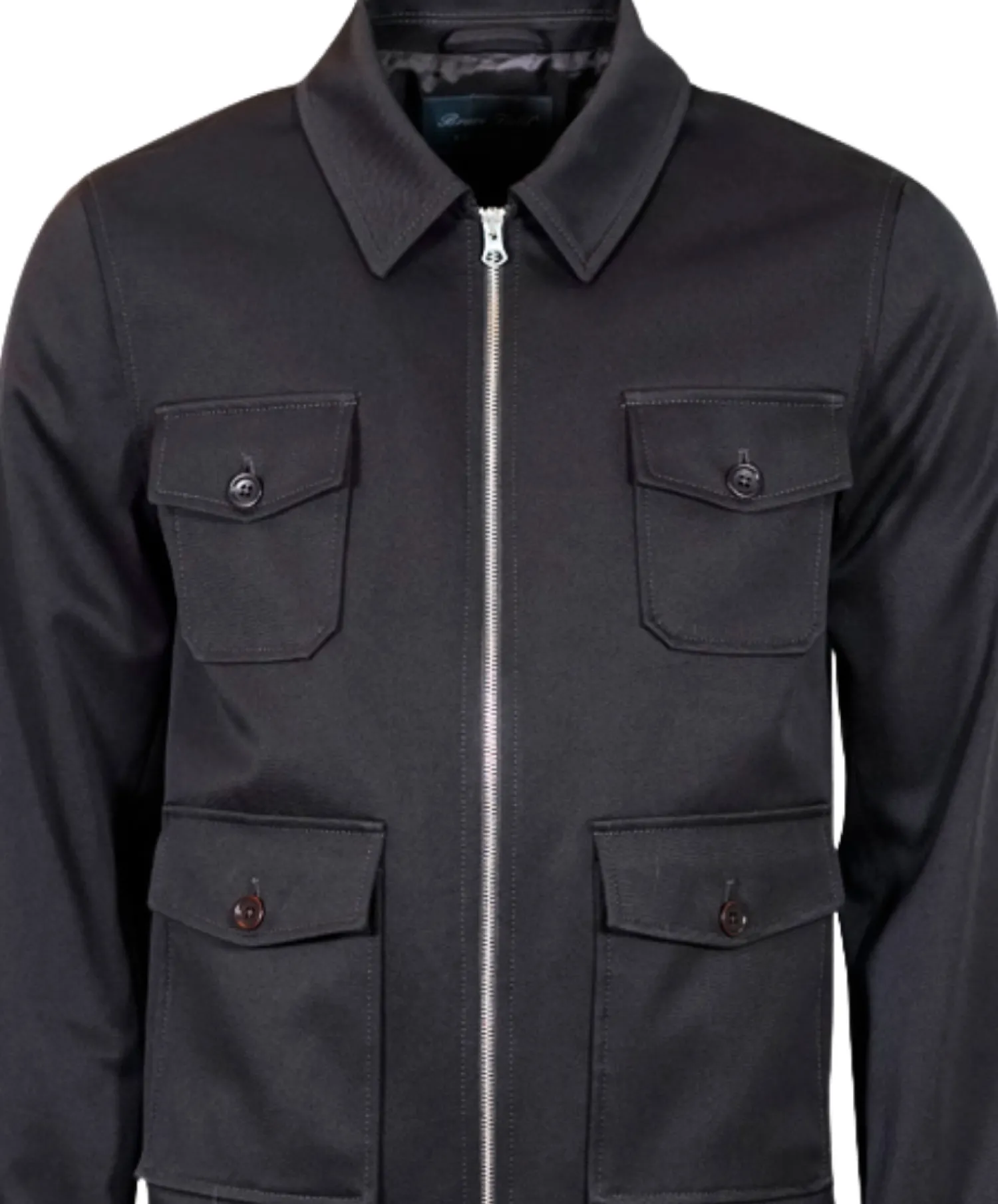 Homme Bruce Field Blouson Gilles pur coton épais