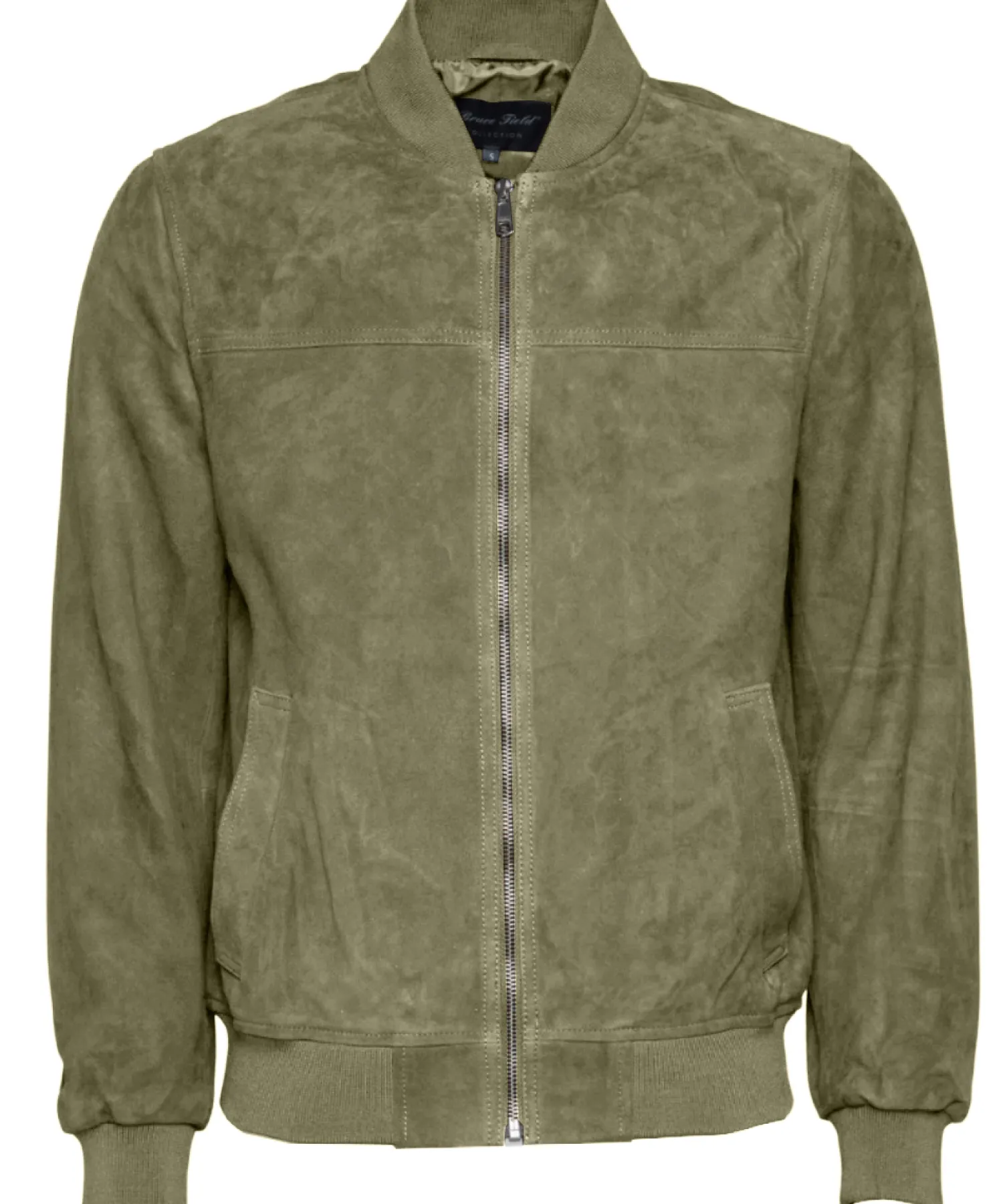 Homme Bruce Field Blouson Teddy en daim