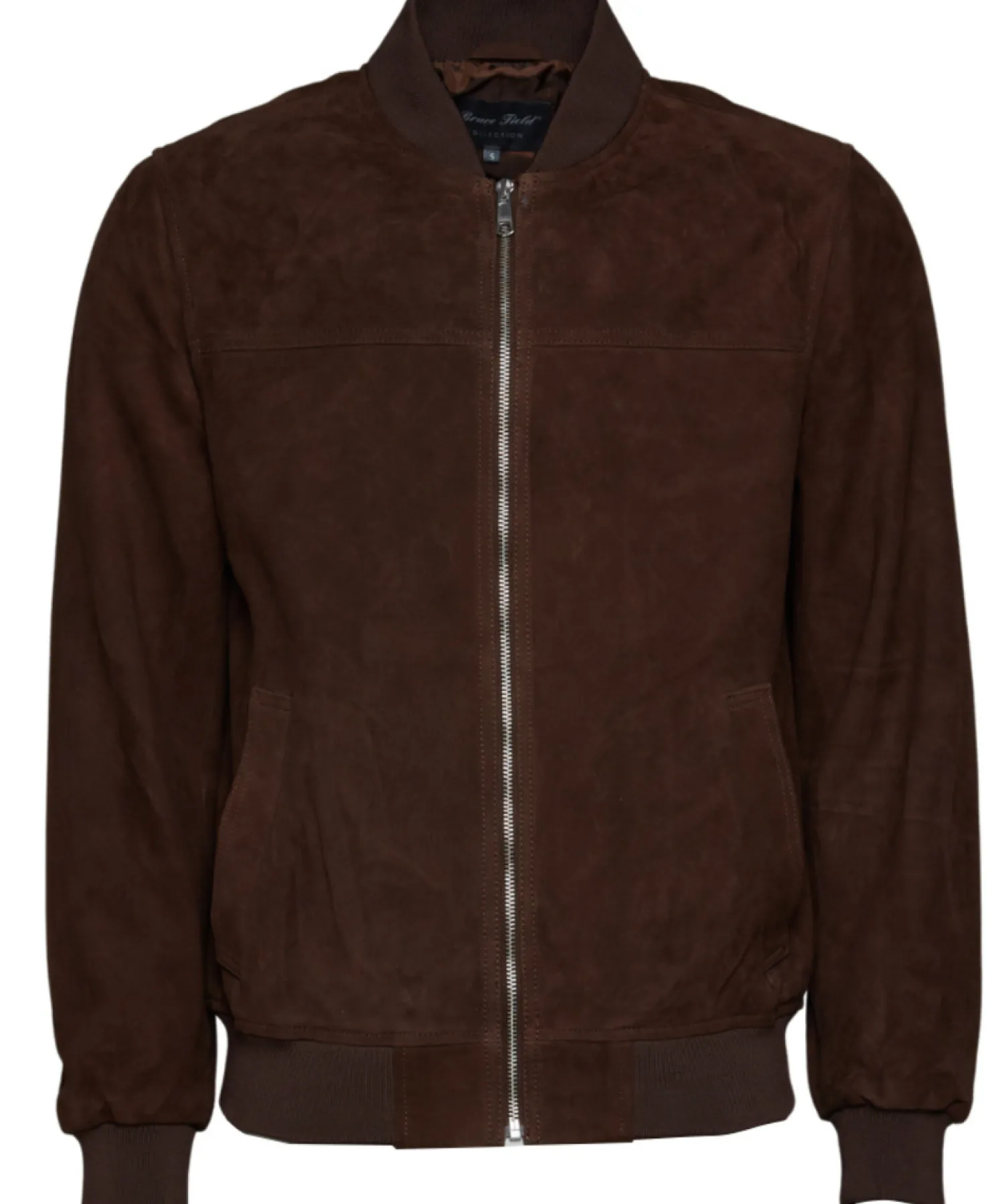 Homme Bruce Field Blouson Teddy en daim