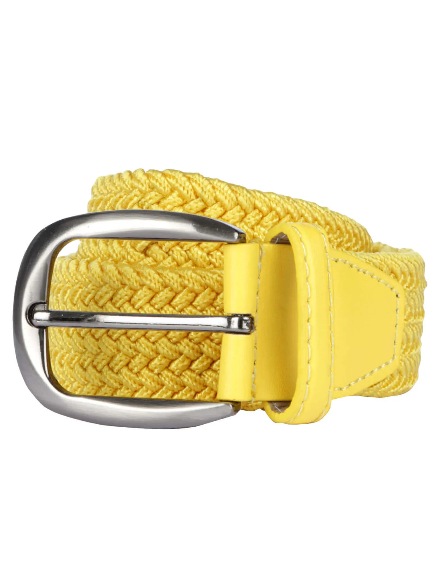 Bruce Field Ceinture tressée élastique