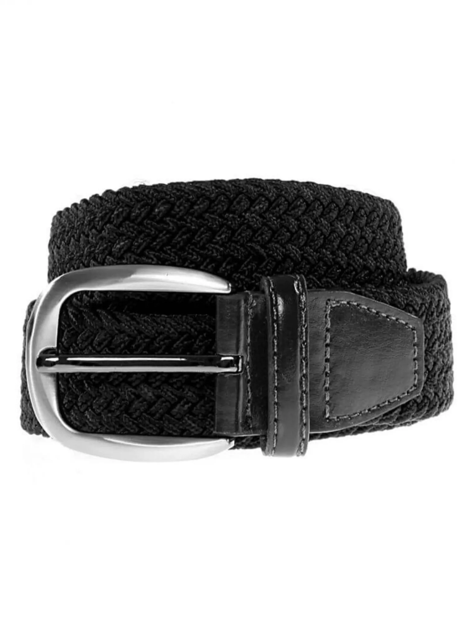 Bruce Field Ceinture tressée élastique