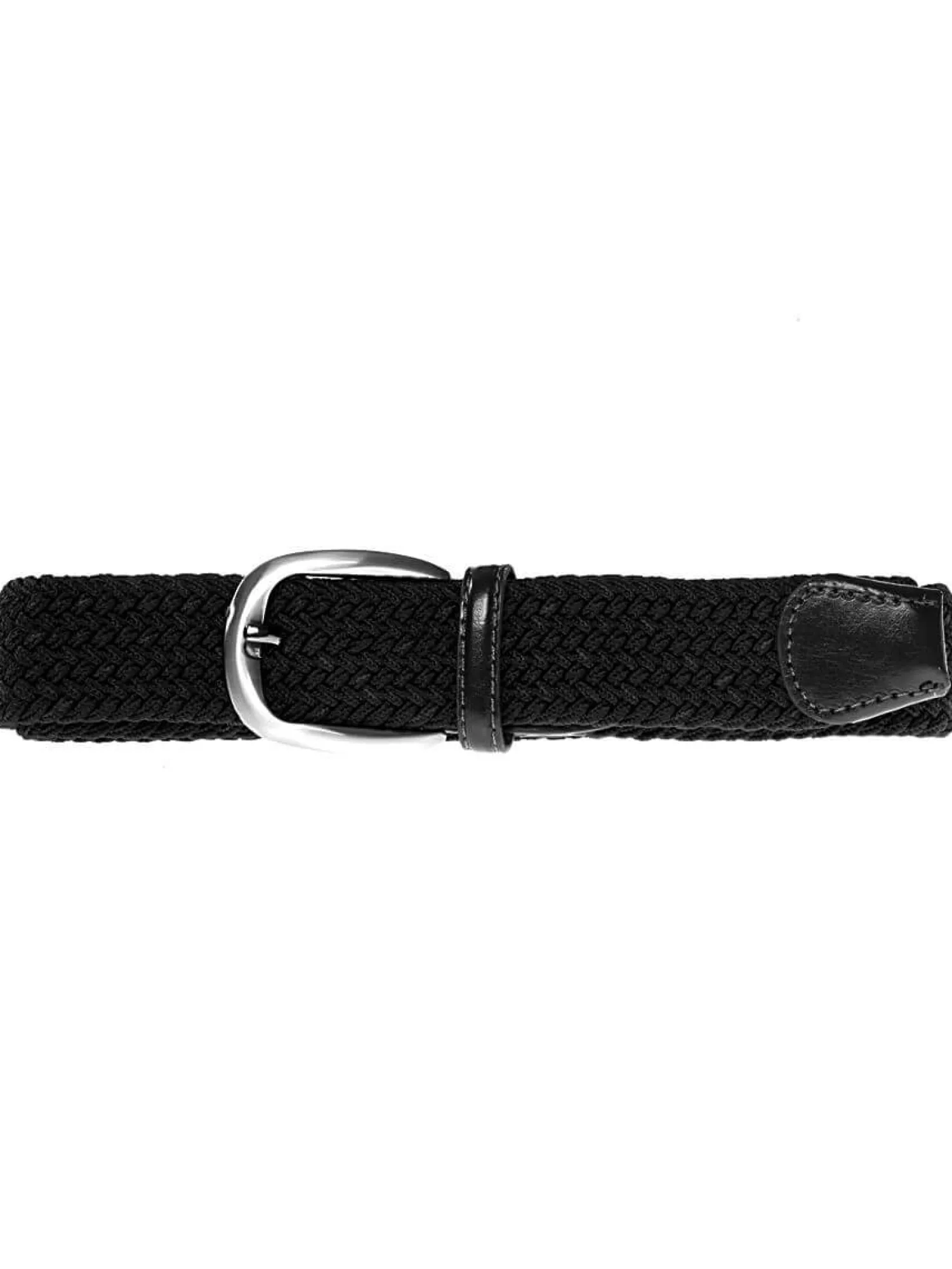 Bruce Field Ceinture tressée élastique