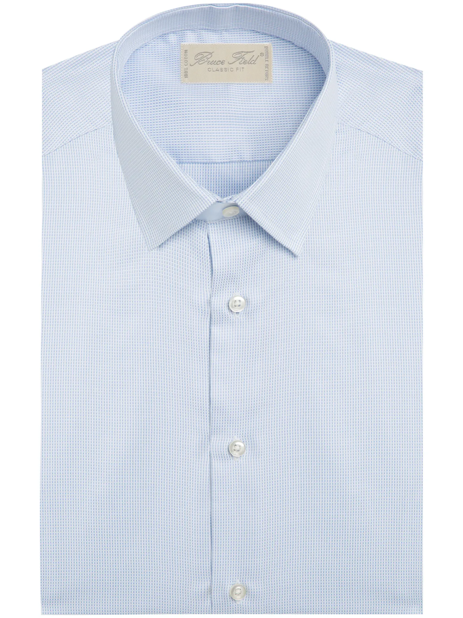 Homme Bruce Field Chemise Alexian coupe classique pur coton piqué Lisbonne