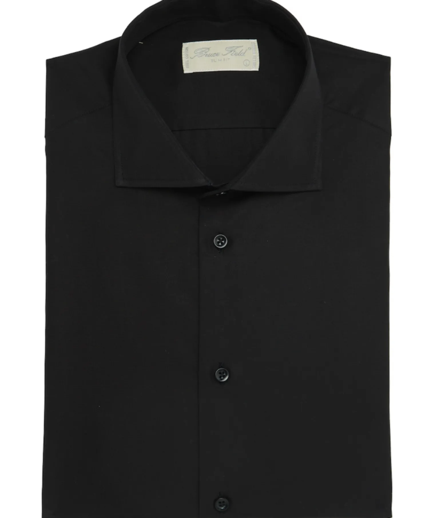 Homme Bruce Field Chemise Paolo cintrée col italien en pur coton Easy Care Non Iron