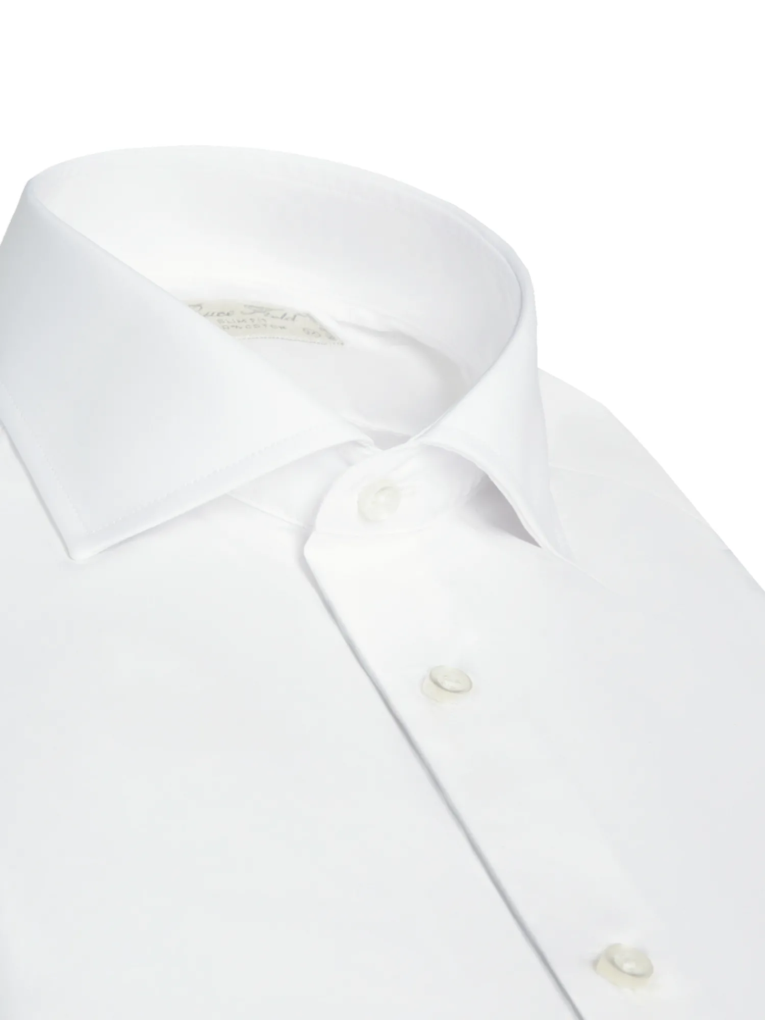 Homme Bruce Field Chemise Paolo cintrée col italien en pur coton Easy Care Non Iron