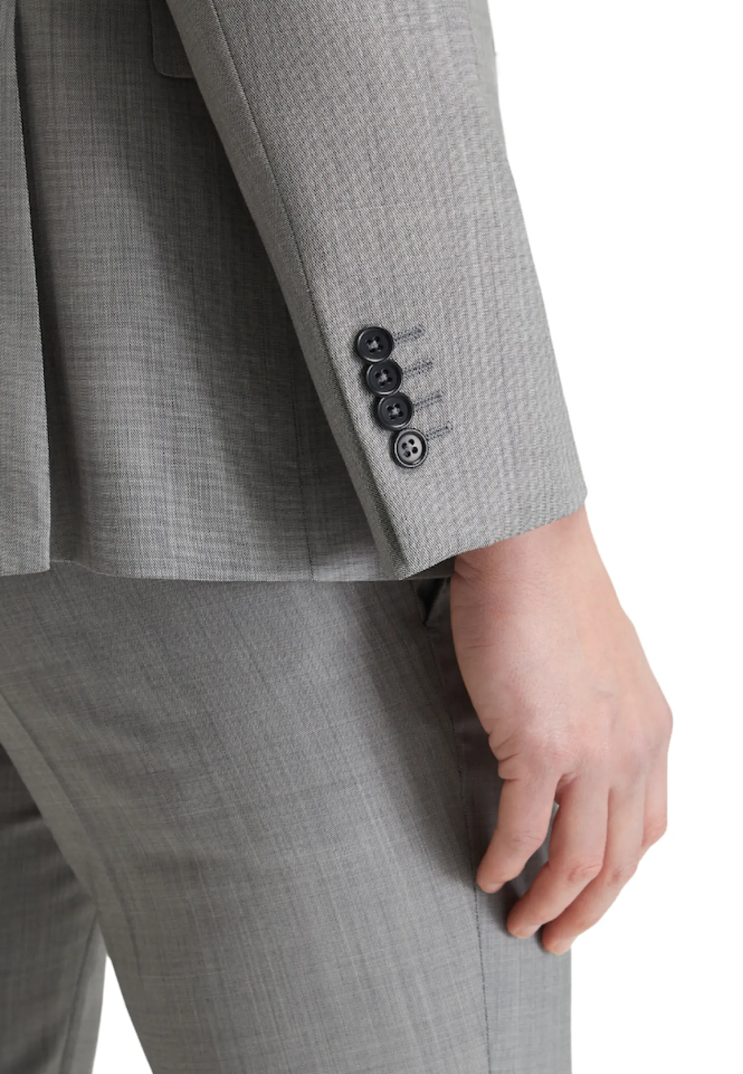 Homme Bruce Field Costume Daniel cintré pure laine Super 110's Vitale Barberis Canonico