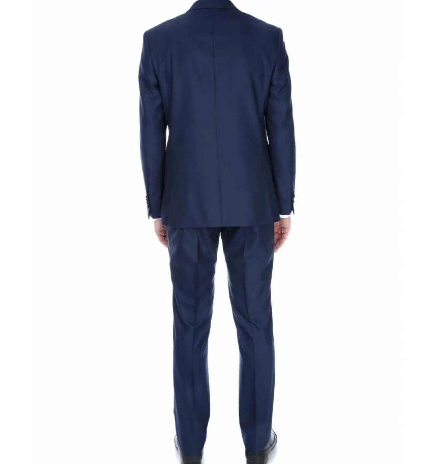 Homme Bruce Field Costume Dario ajusté pure laine Super 110's Vitale Barberis Canonico