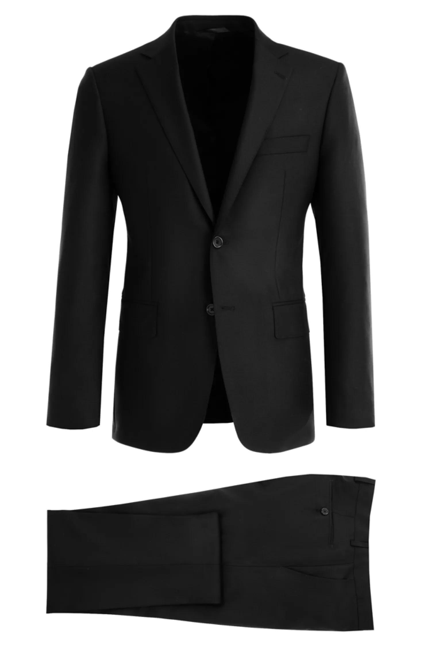 Homme Bruce Field Costume Didier grande taille ajustée pure laine Super 110's Vitale Barberis Canonico