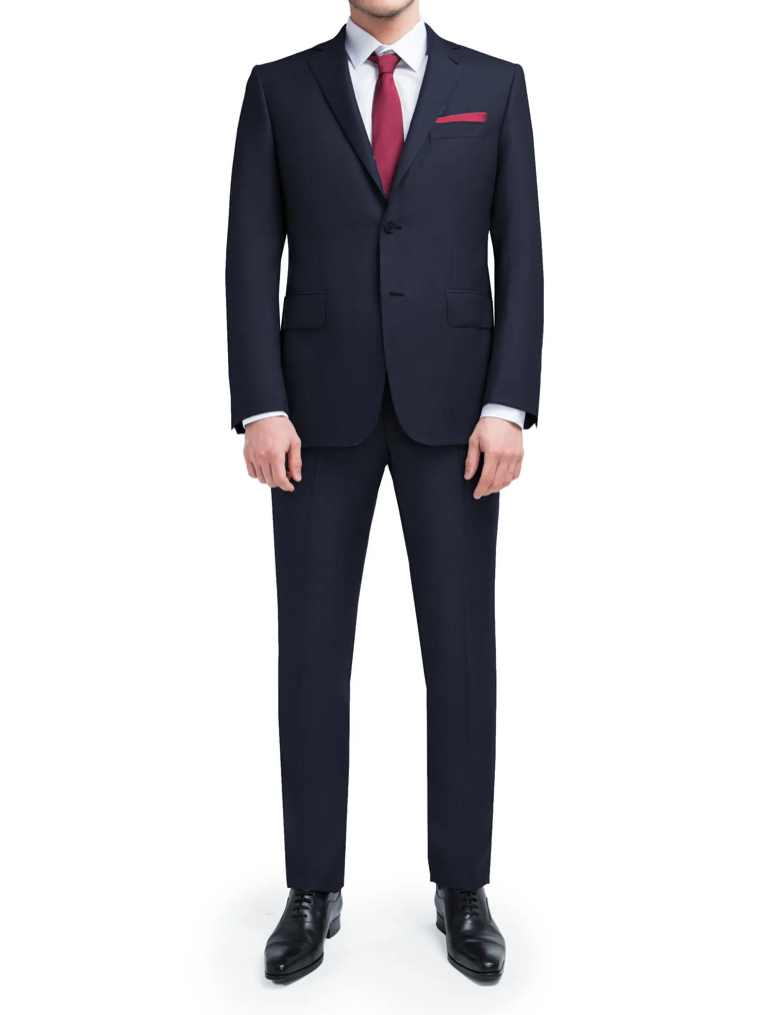 Homme Bruce Field Costume Didier grande taille ajustée pure laine Super 110's Vitale Barberis Canonico