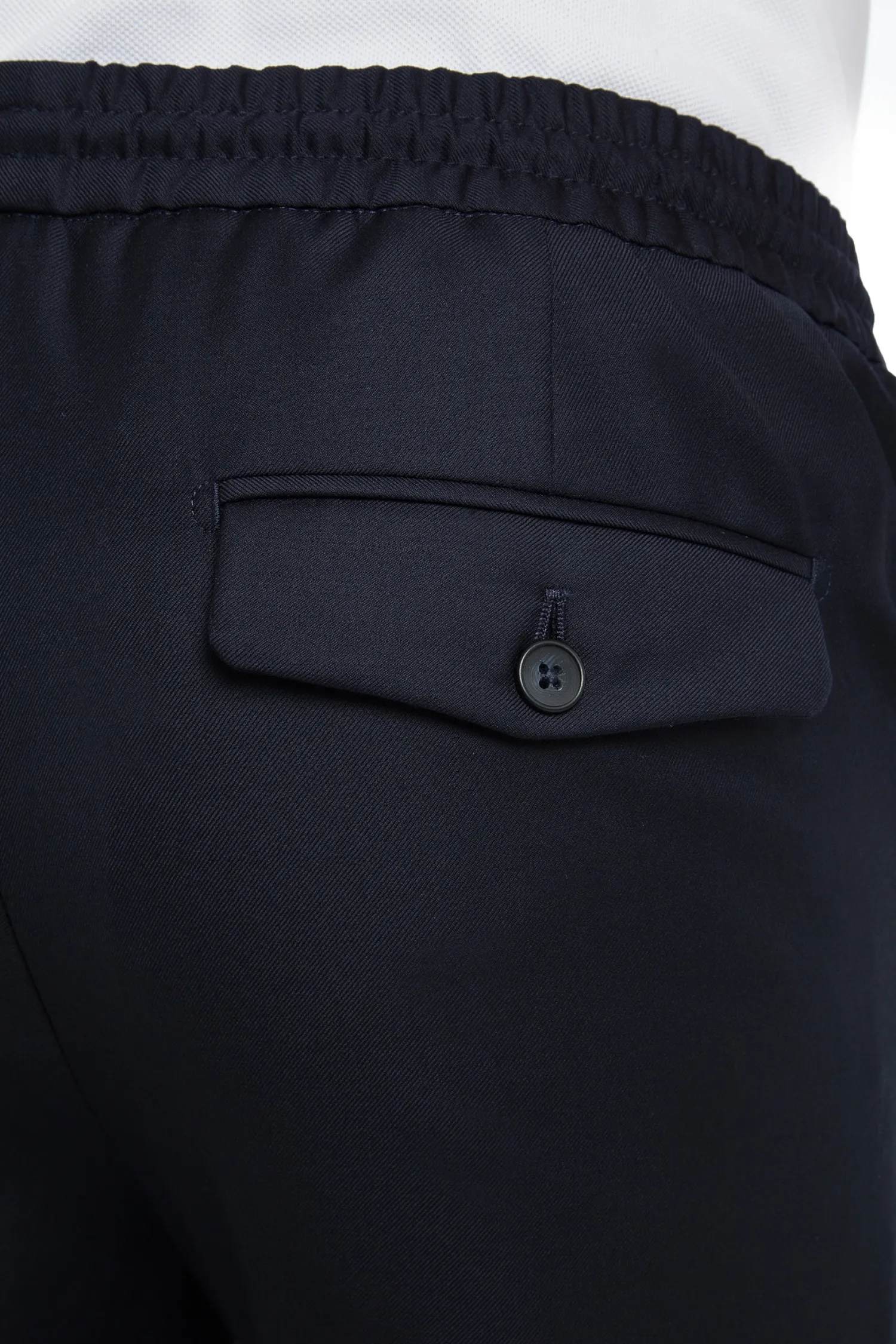Homme Bruce Field Pantalon Dany fuselé à cordon en pure laine Vitale Barberis Canonico Super 110's
