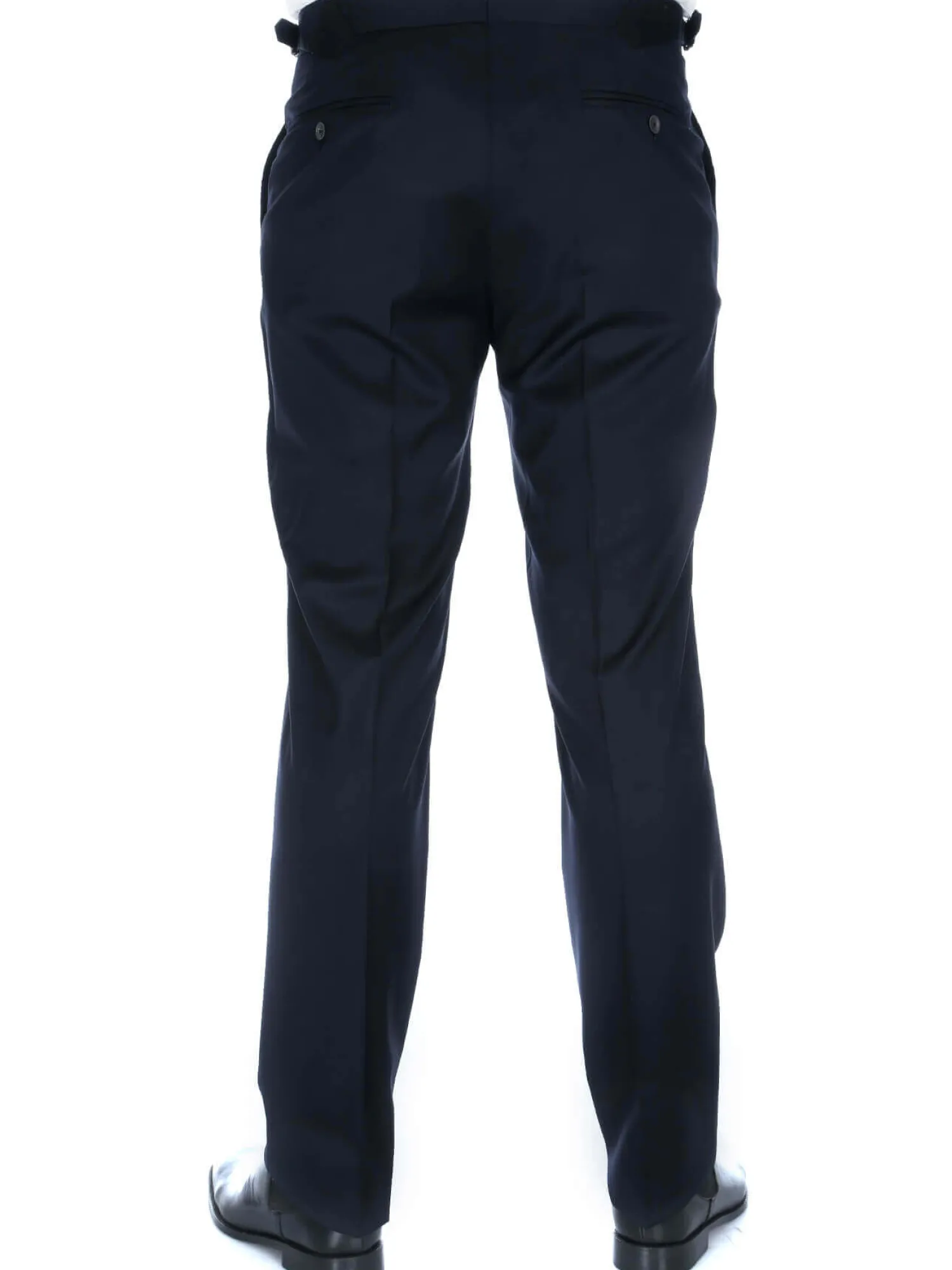 Homme Bruce Field Pantalon homme tour de taille réglable en pure laine Vitale Barberis Canonico