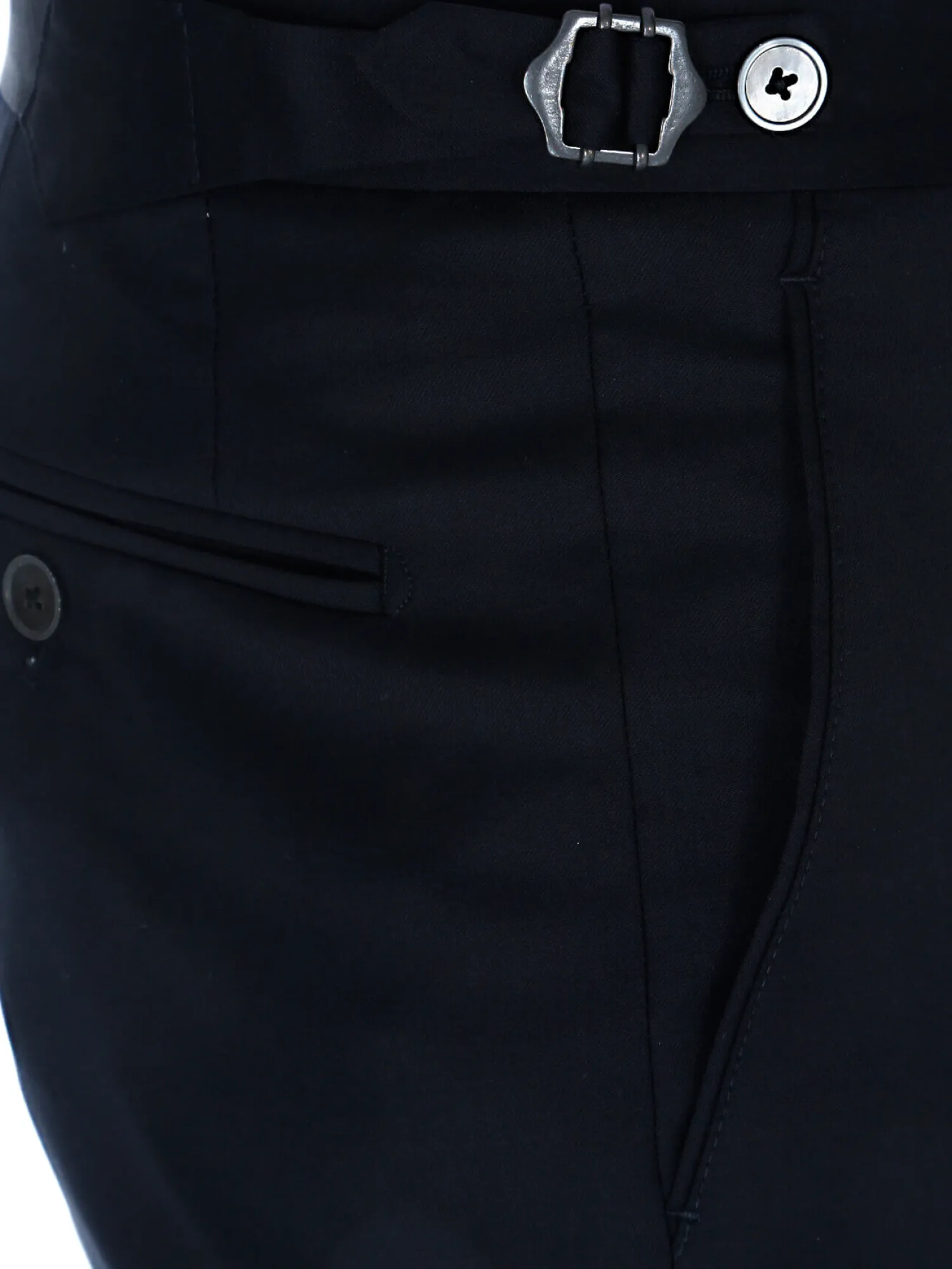 Homme Bruce Field Pantalon homme tour de taille réglable en pure laine Vitale Barberis Canonico
