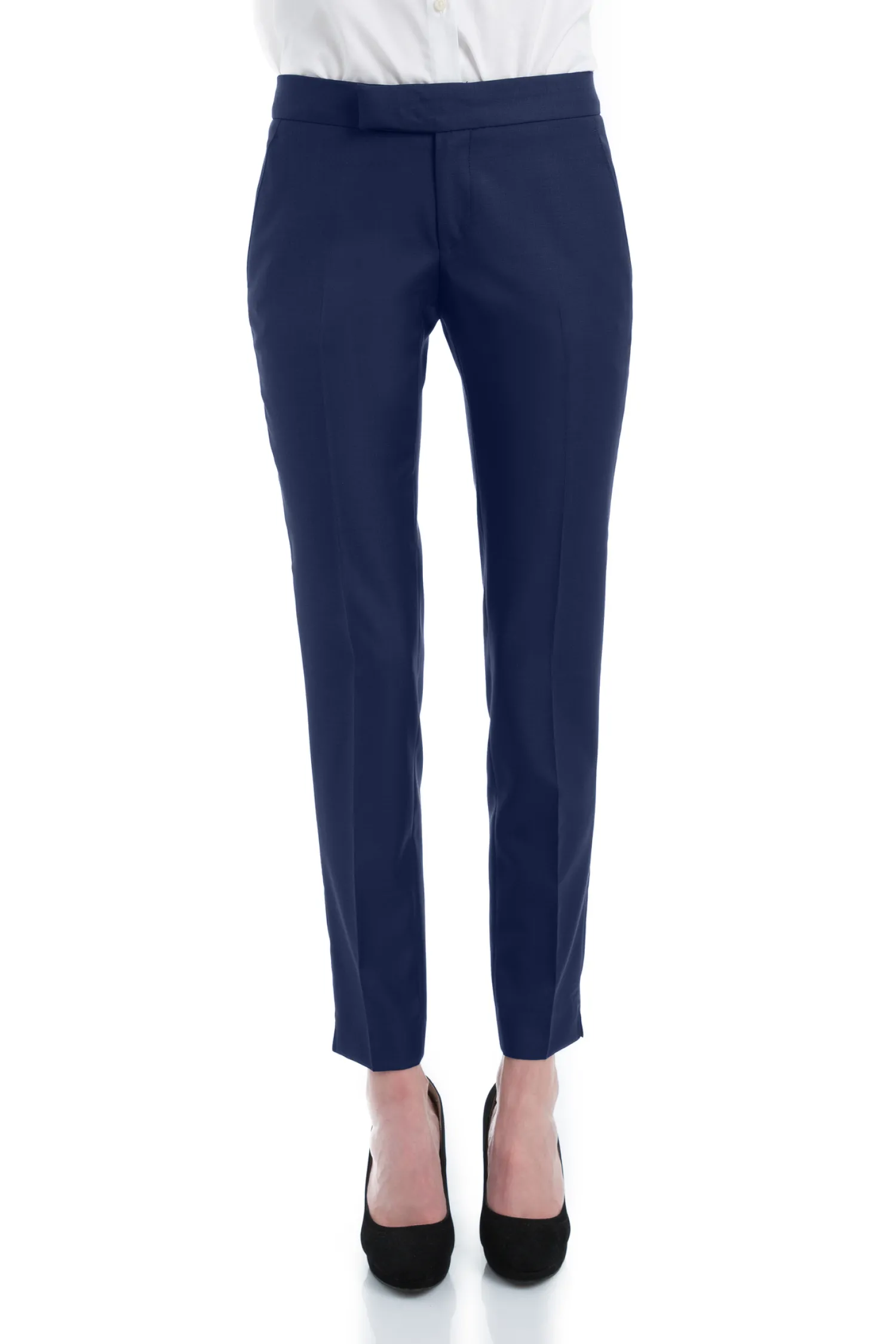 Femme Bruce Field Pantalon Ibbey pure laine Vitale Barberis Super 110's