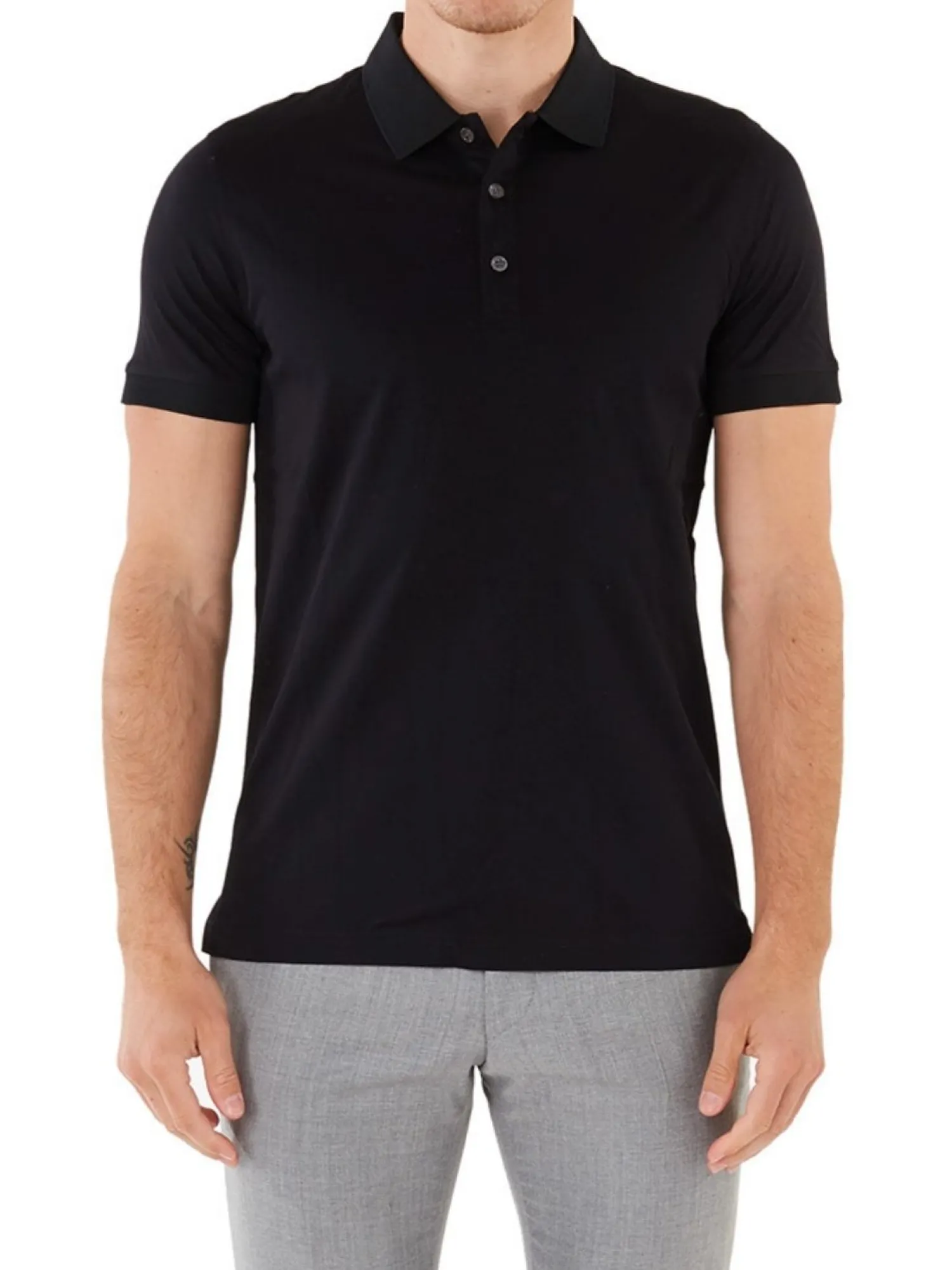 Homme Bruce Field Polo Theo pur coton jersey