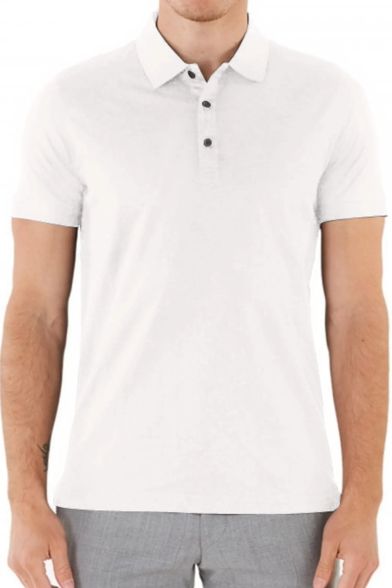 Homme Bruce Field Polo Theo pur coton jersey