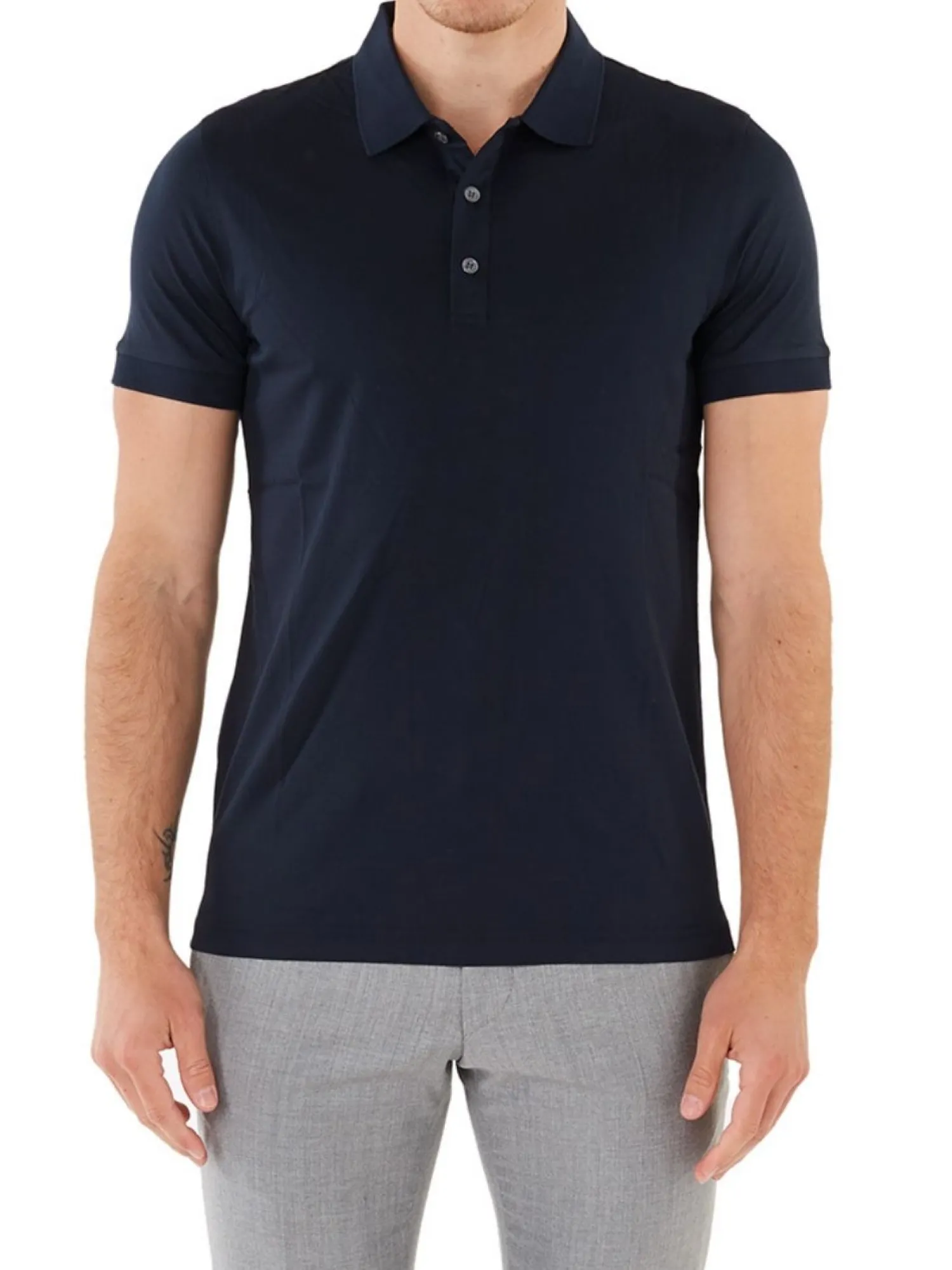 Homme Bruce Field Polo Theo pur coton jersey