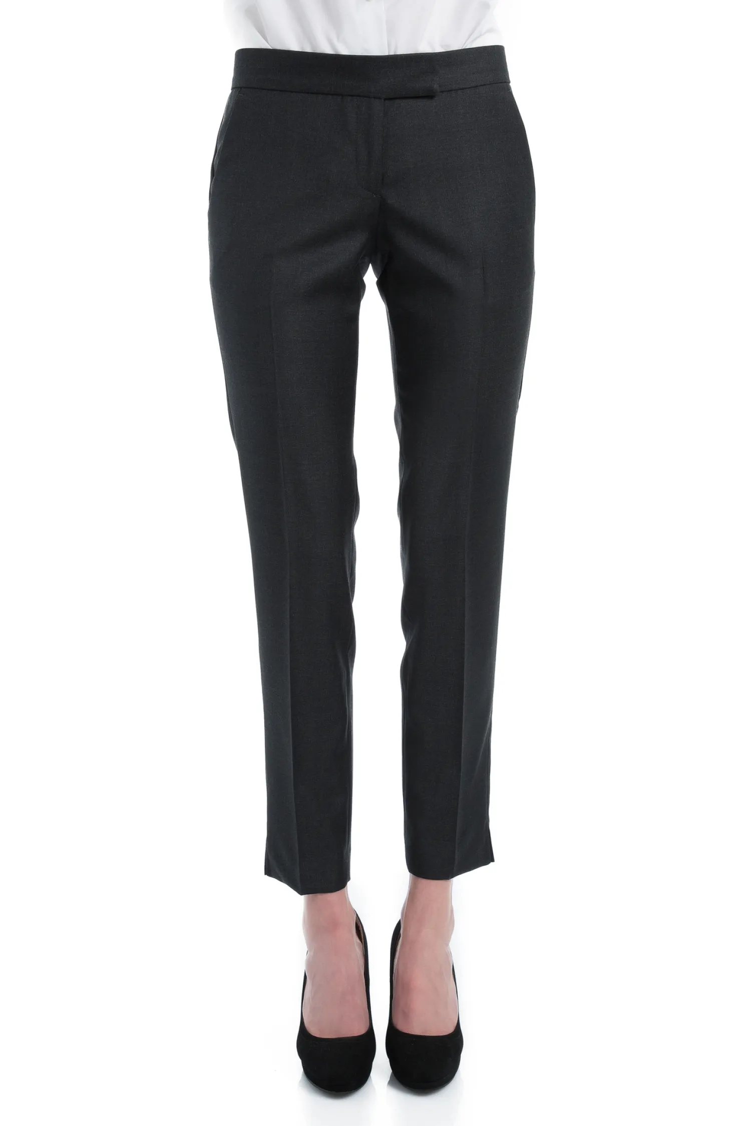 Femme Bruce Field Tailleur cintré pure laine pantalon cigarette Super 110's Vitale Barberis Canonico