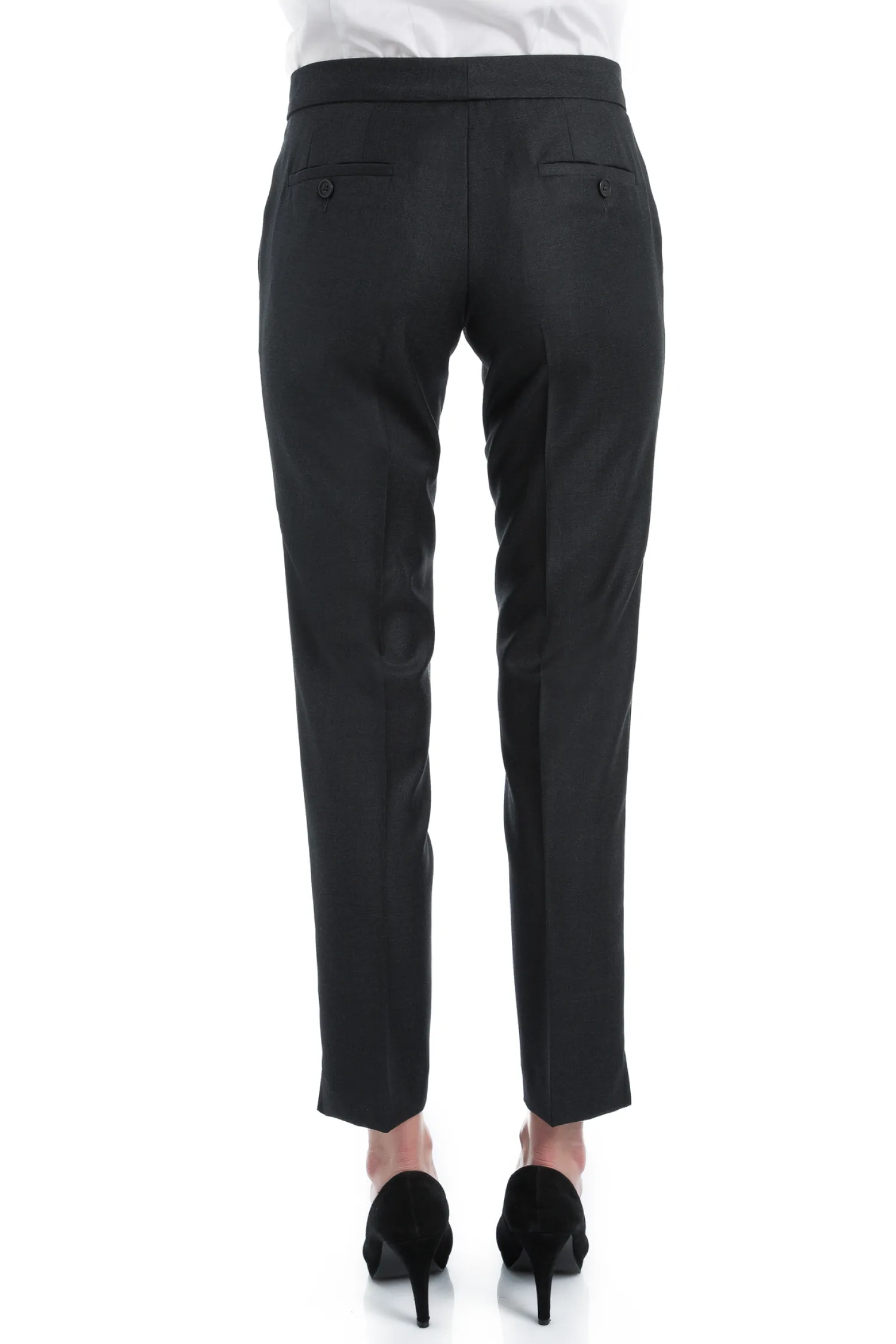 Femme Bruce Field Tailleur cintré pure laine pantalon cigarette Super 110's Vitale Barberis Canonico